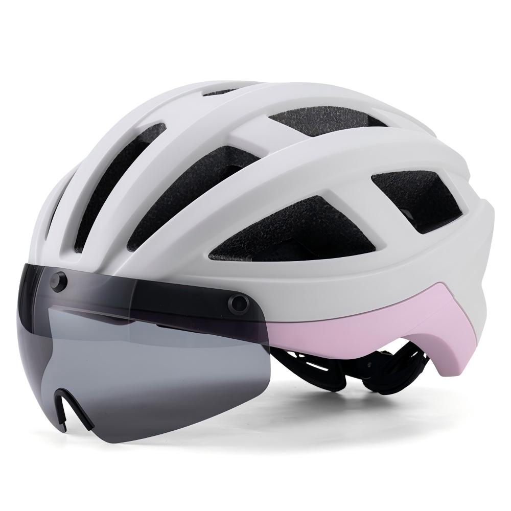 UWALK A040G Bicycle Helmet with magnetic lenses