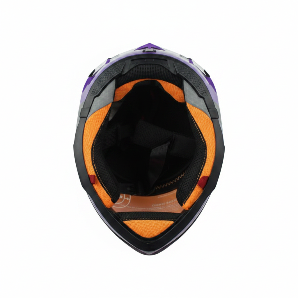 UWALK 507 Full Face Motorcycle Helmet for Kids, DOT & CE Certified