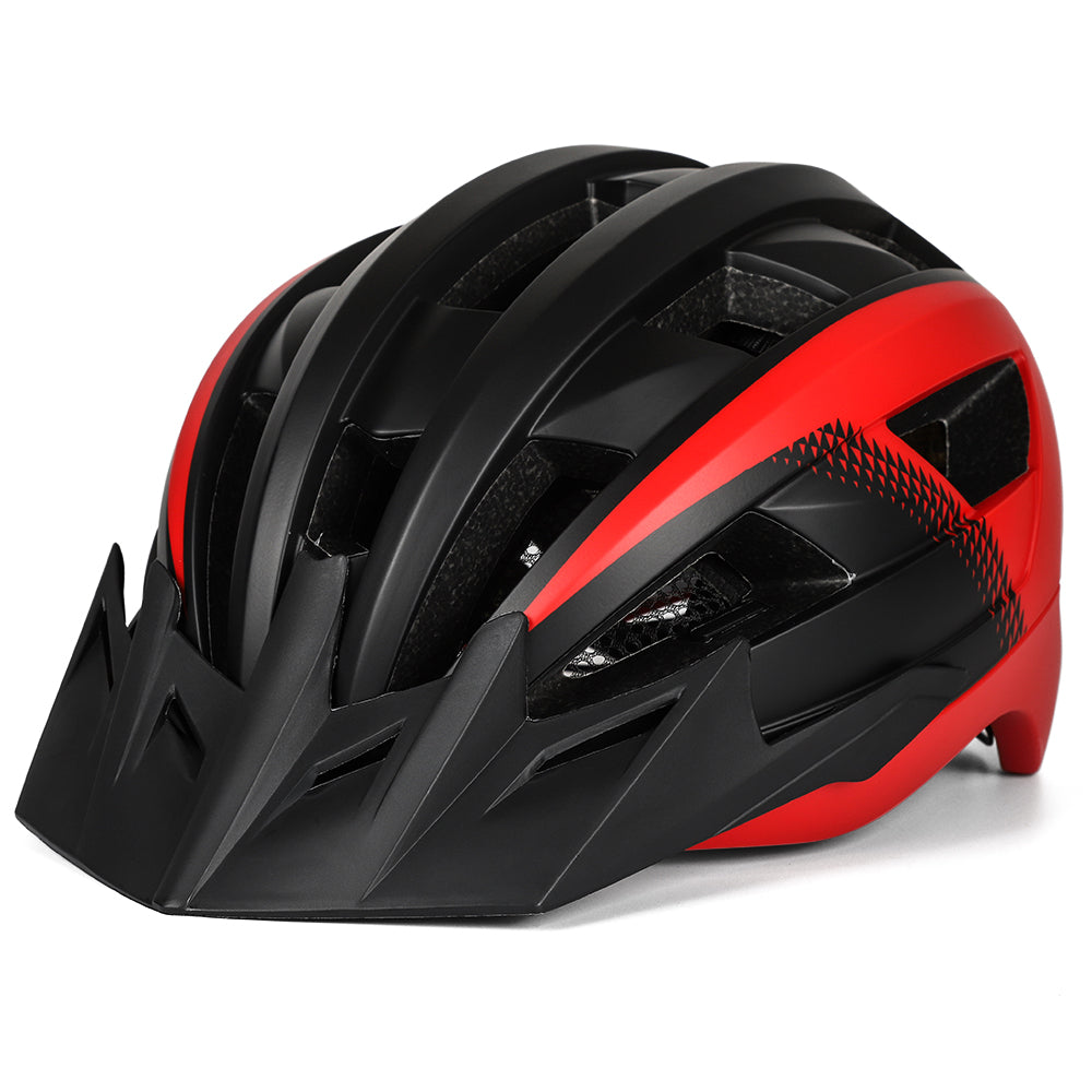 HOT UWALK A023G Bicycle Helmet with magnetic len, with charging tail light for Adult