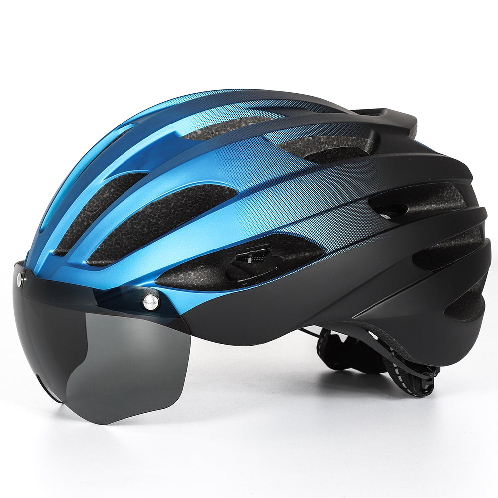 HOT UWALK A022G Bicycle Helmet with magnetic len for Adult