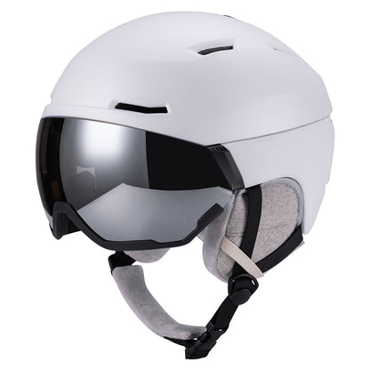 UWALK S008G Ski Helmet with Integrated goggle