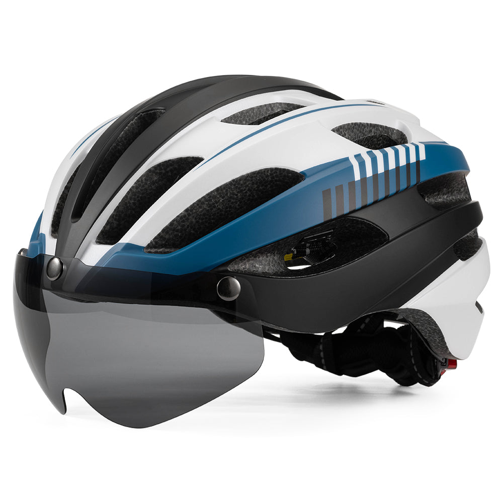 HOT UWALK A022G Bicycle Helmet with magnetic len for Adult