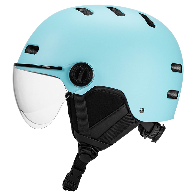 UWALK S001G Ski Helmet with detachable safety goggles