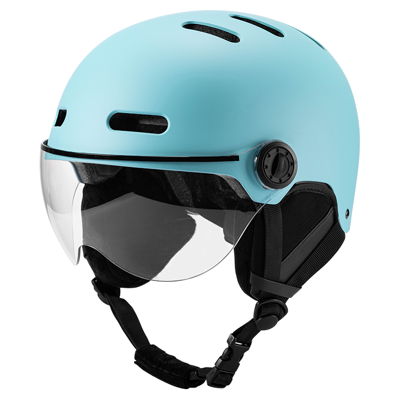 UWALK S001G Ski Helmet with detachable safety goggles