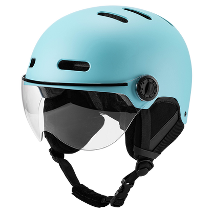 UWALK S001G Ski Helmet with detachable safety goggles