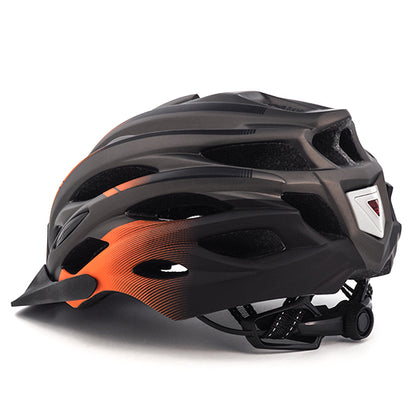 UWALK A037V Bicycle Helmet with detachable brim & Button battery tail light for Adult