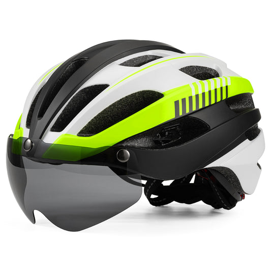 HOT UWALK A022G Bicycle Helmet with magnetic len for Adult