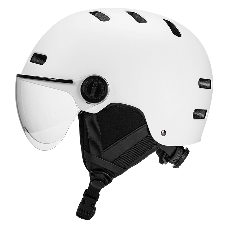 UWALK S001G Ski Helmet with detachable safety goggles