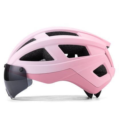 UWALK A040G Bicycle Helmet with magnetic lenses