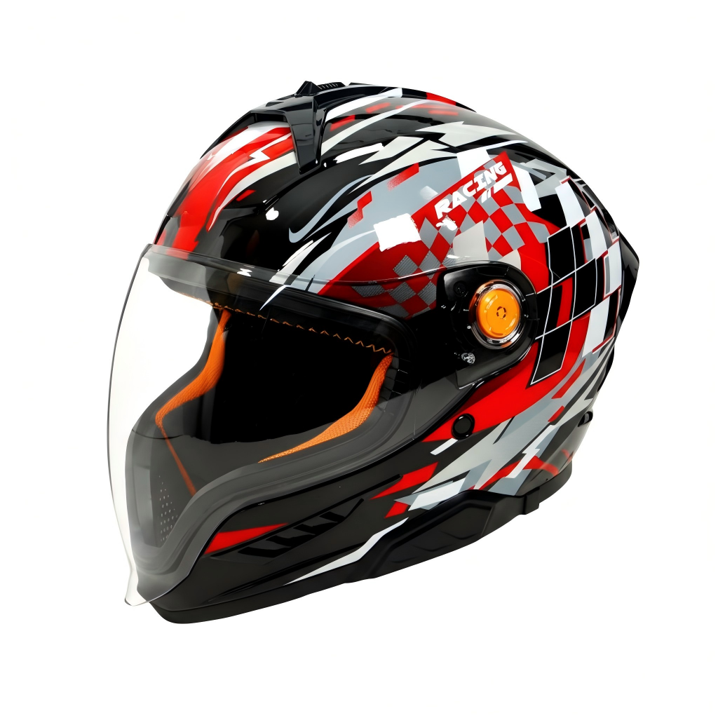 UWALK 507 Full Face Motorcycle Helmet for Kids, DOT & CE Certified