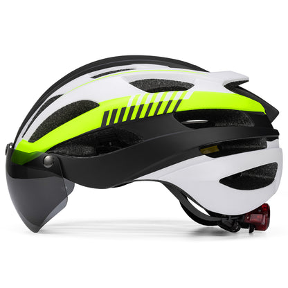 HOT UWALK A022G Bicycle Helmet with magnetic len for Adult