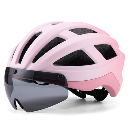 UWALK A040G Bicycle Helmet with magnetic lenses