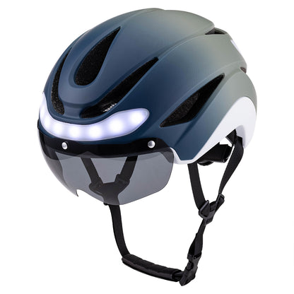 UWALK A009G Smart Bike Helmet for Adult – LED Light, Turn Signals & Magnetic Visor