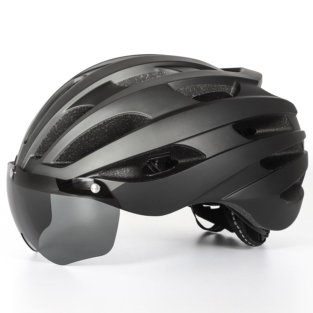 HOT UWALK A022G Bicycle Helmet with magnetic len for Adult