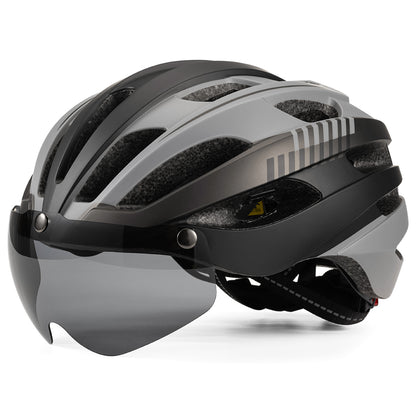 HOT UWALK A022G Bicycle Helmet with magnetic len for Adult