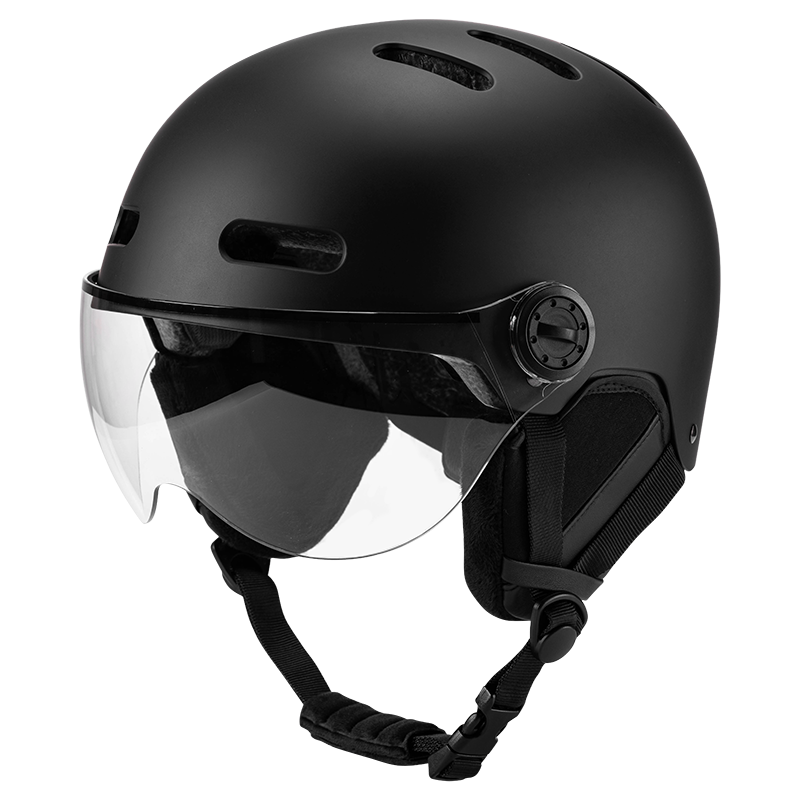 UWALK S001G Ski Helmet with detachable safety goggles