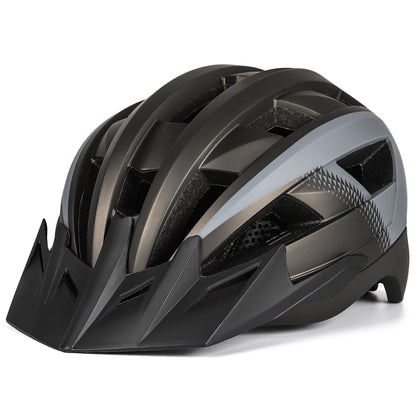 HOT UWALK A023G Bicycle Helmet with magnetic len, with charging tail light for Adult