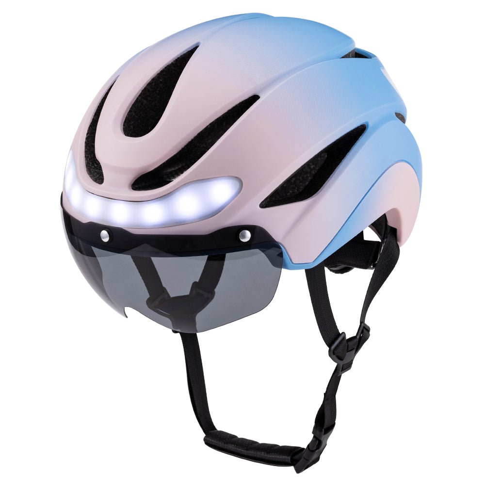 UWALK A009G Smart Bike Helmet for Adult – LED Light, Turn Signals & Magnetic Visor