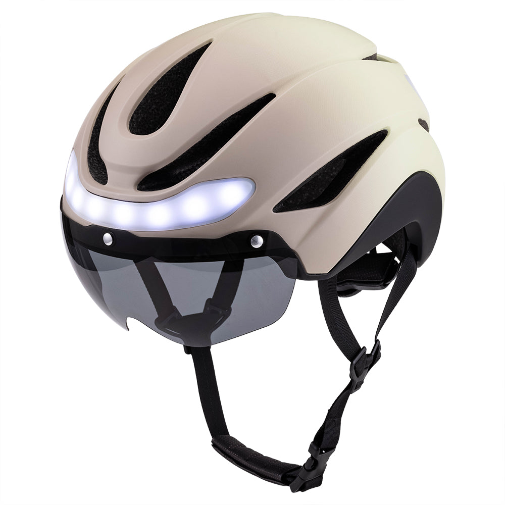 UWALK A009G Smart Bike Helmet for Adult – LED Light, Turn Signals & Magnetic Visor