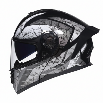 UWALK 900 Flip-Up Motorcycle Helmet with DOT Approved