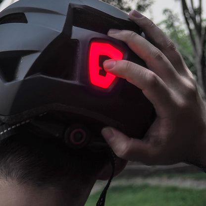 UWALK A035 Bicycle Helmet with USB charging taillight for Adult