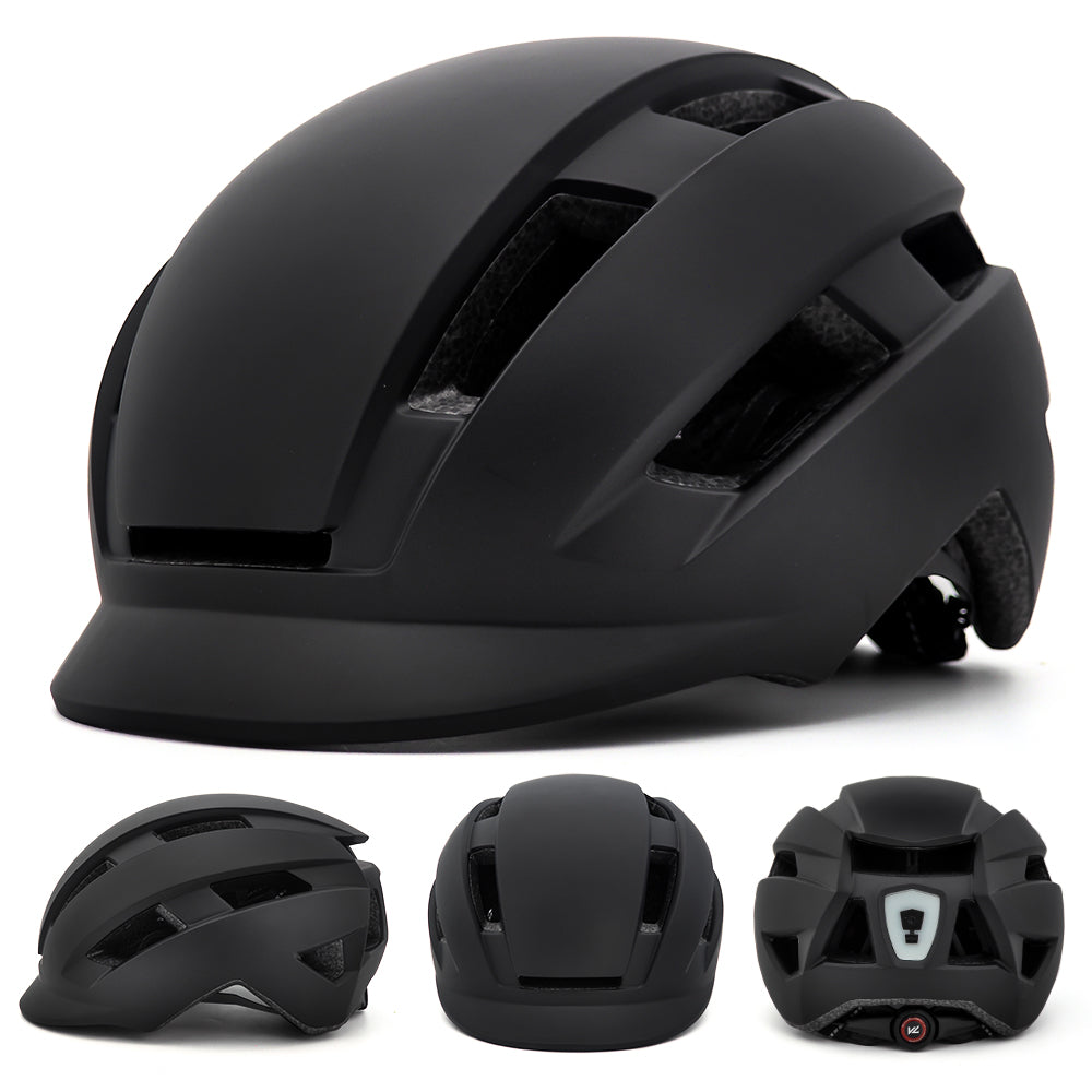 UWALK A035 Bicycle Helmet with USB charging taillight for Adult
