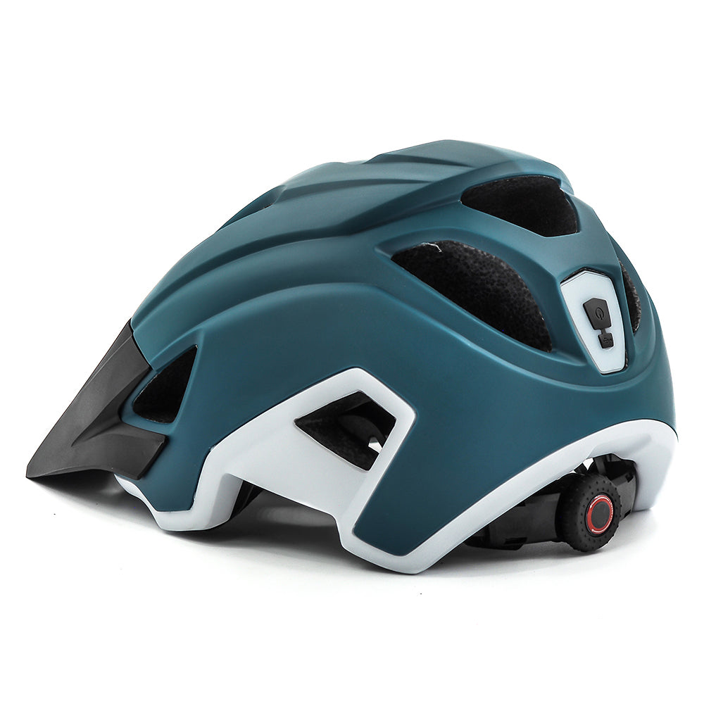 UWALK A030V Bicycle Helmet with detachable brim & USB charging taillight for Adult