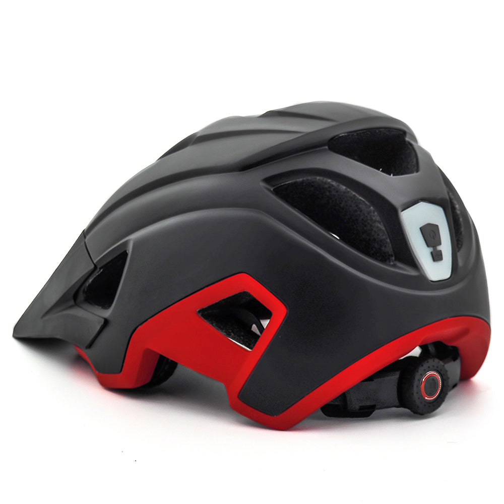 UWALK A030V Bicycle Helmet with detachable brim & USB charging taillight for Adult
