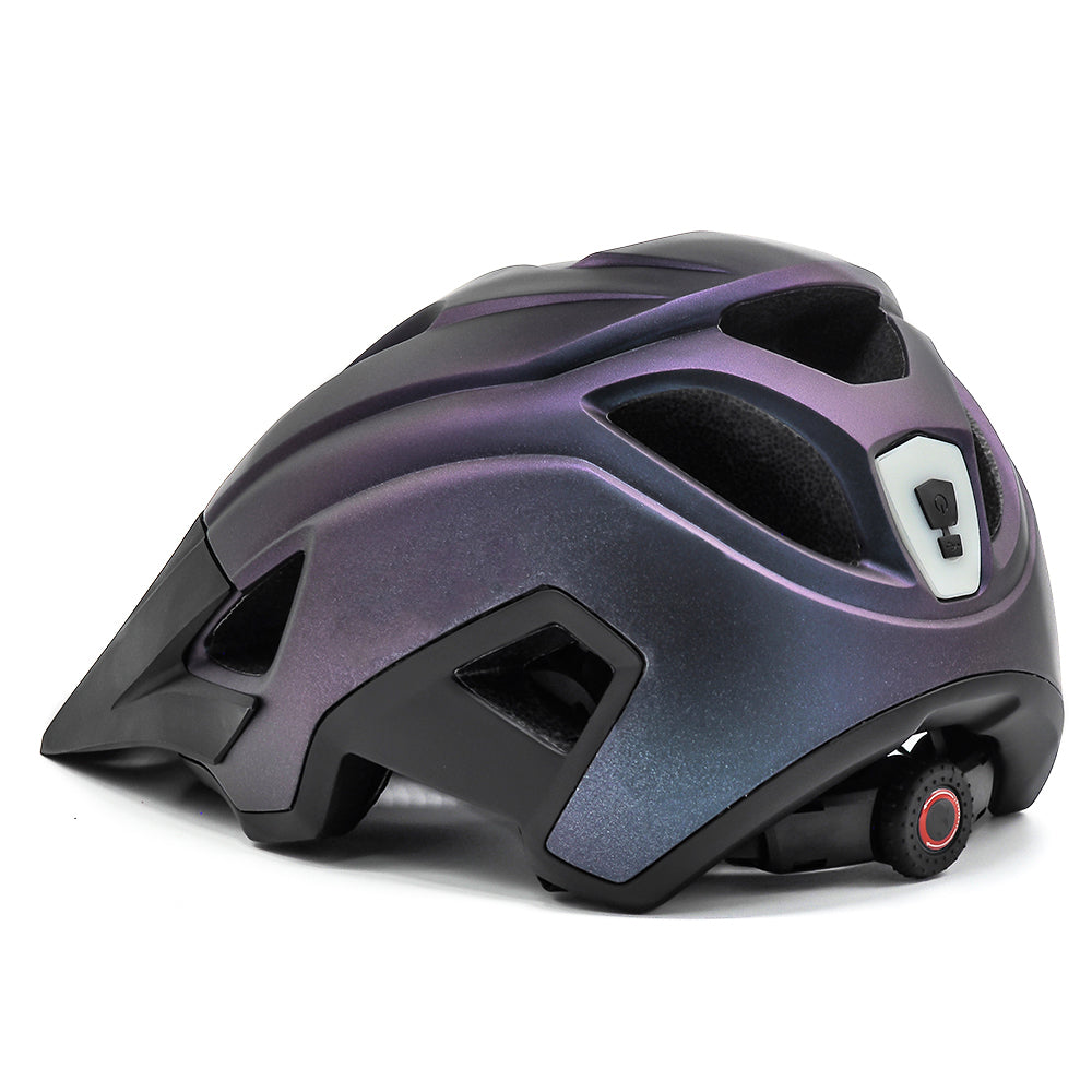 UWALK A030V Bicycle Helmet with detachable brim & USB charging taillight for Adult