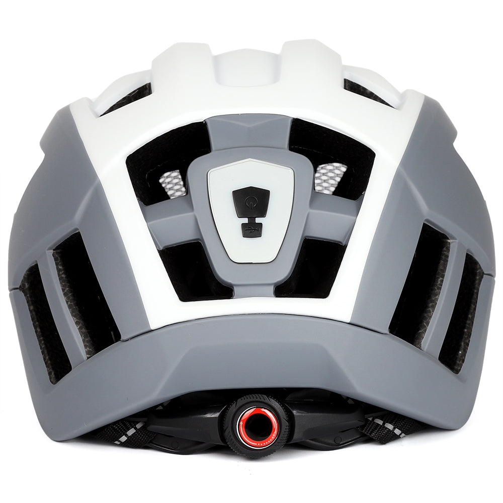 HOT UWALK A023G Bicycle Helmet with magnetic len, with charging tail light for Adult