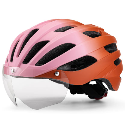 HOT UWALK A022G Bicycle Helmet with magnetic len for Adult