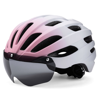 HOT UWALK A022G Bicycle Helmet with magnetic len for Adult