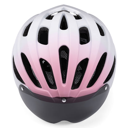 HOT UWALK A022G Bicycle Helmet with magnetic len for Adult