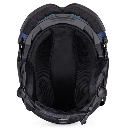UWALK S008G Ski Helmet with Integrated goggle