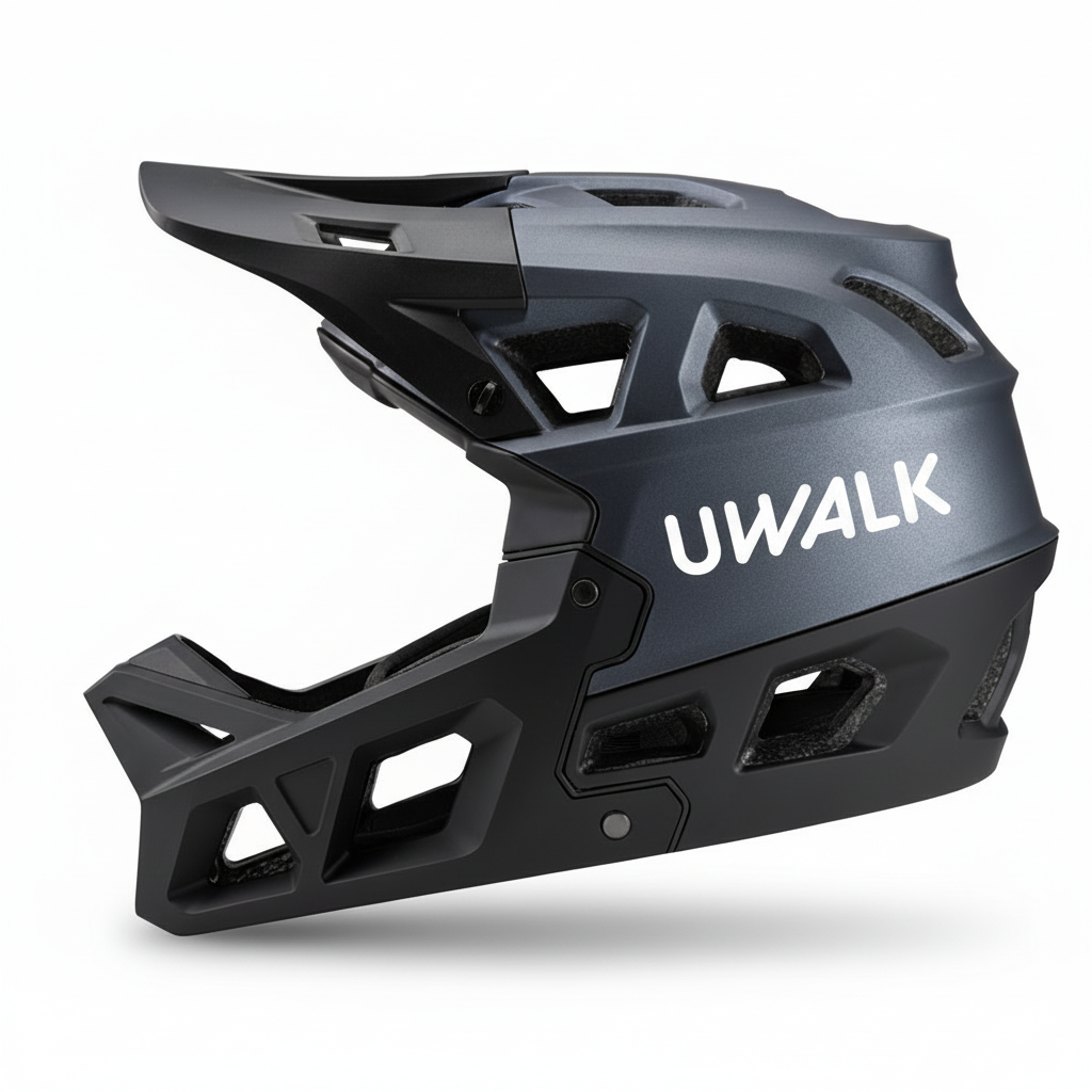 HOT UWALK FA008 FULL FACE Mountain Bike Helmet for adult