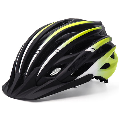 UWALK A037V Bicycle Helmet with detachable brim & Button battery tail light for Adult