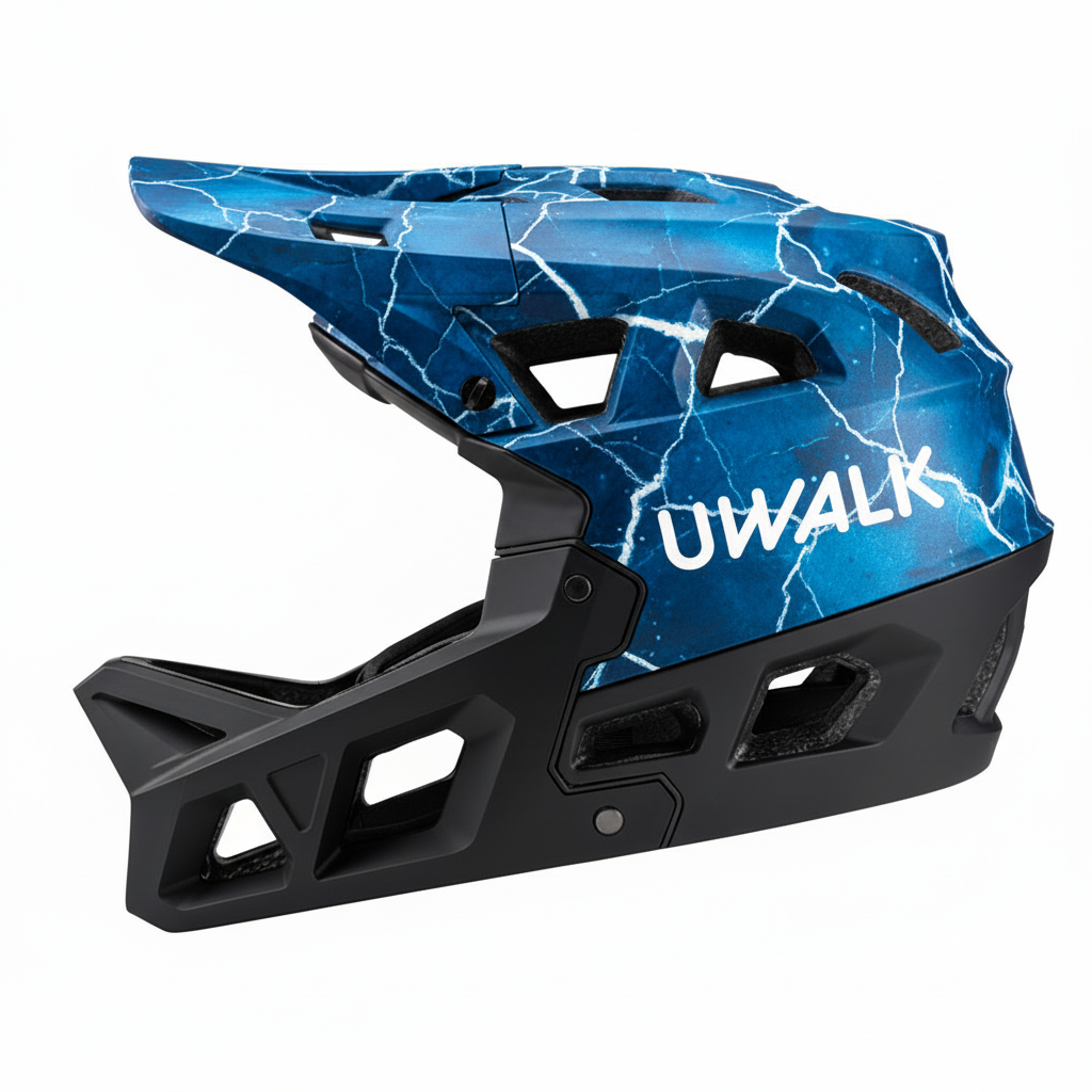 HOT UWALK FA008 FULL FACE Mountain Bike Helmet for adult