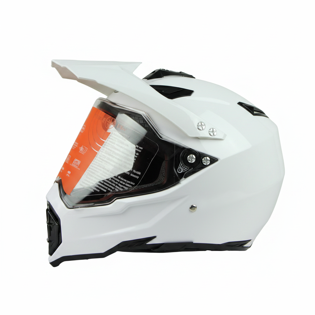 UWALK 128 Motocross Helmet for Adult, DOT & CE Certified