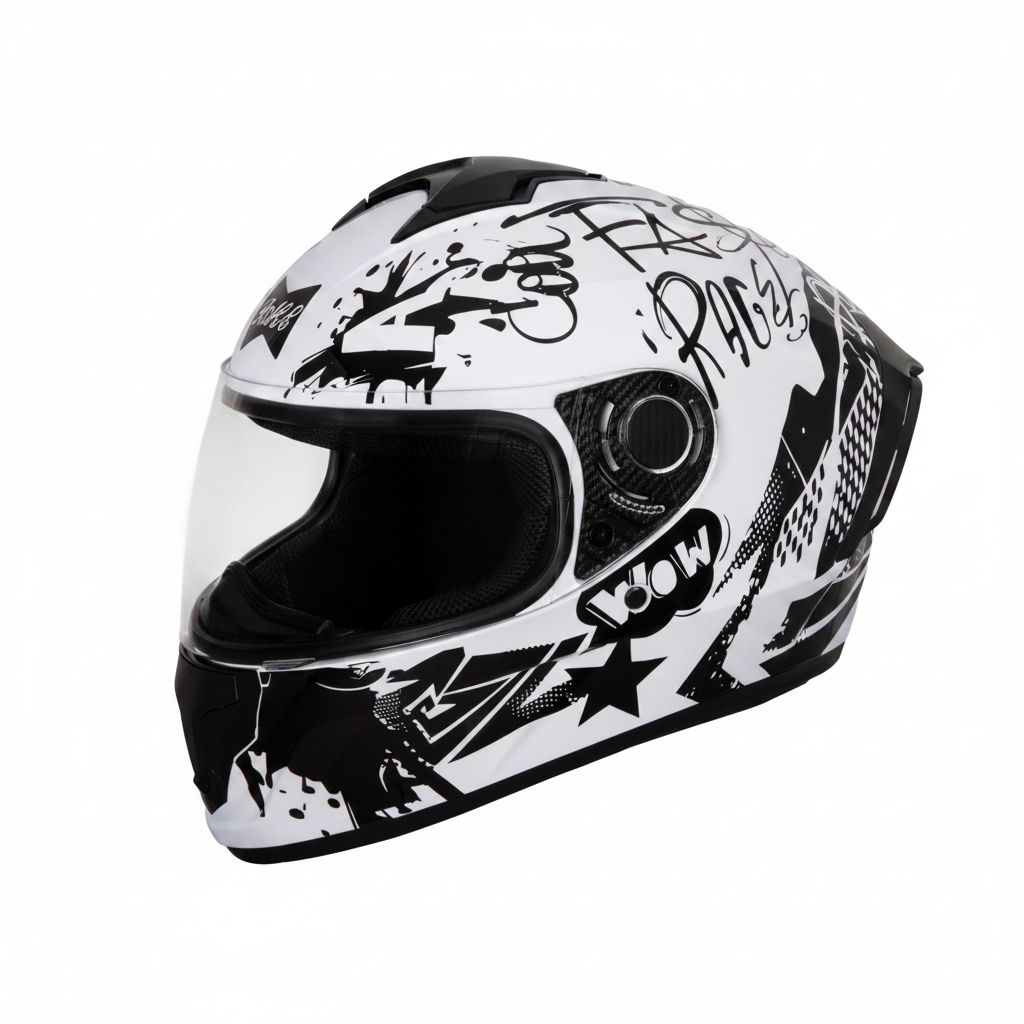 HOT UWALK 111 Full Face Motorcycle Helmet