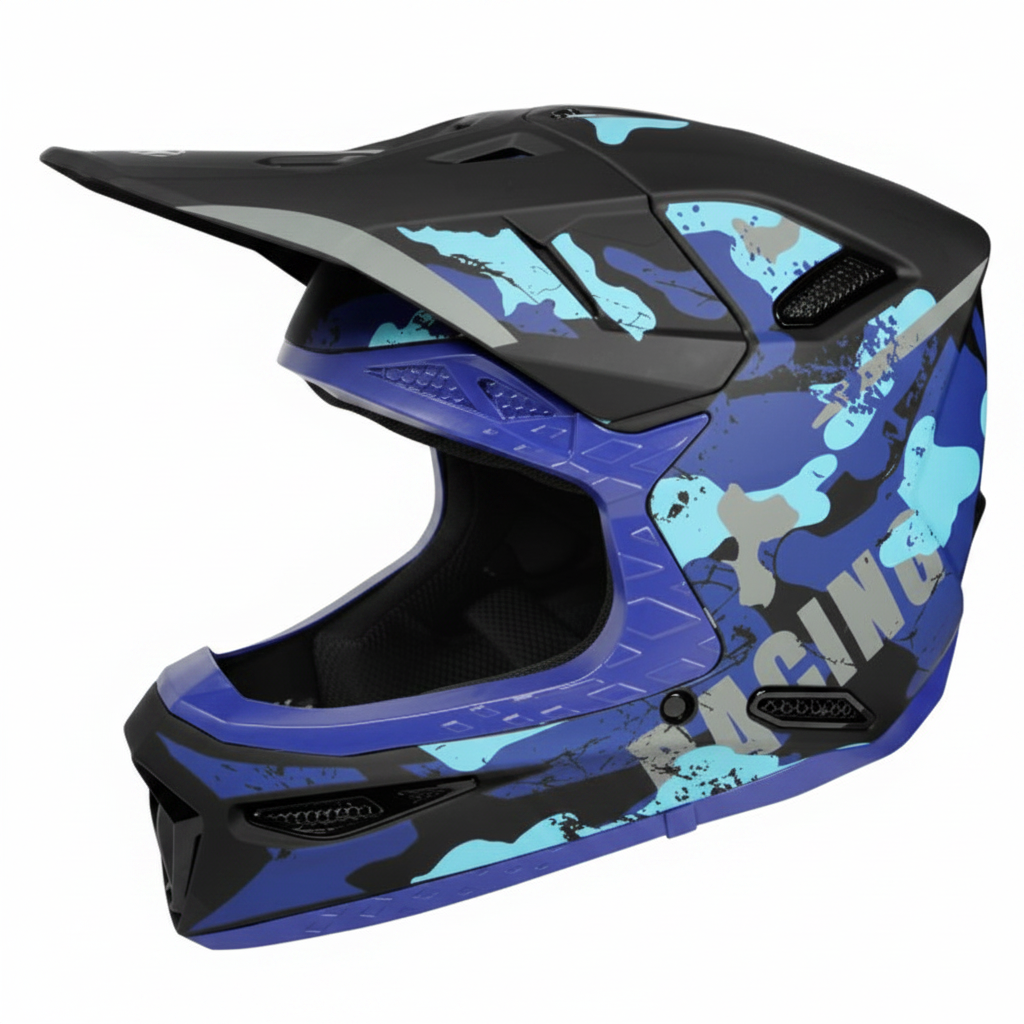 UWALK 121 Motocross Helmet with DOT & CE Certified