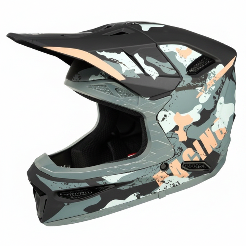 UWALK 121 Motocross Helmet with DOT & CE Certified