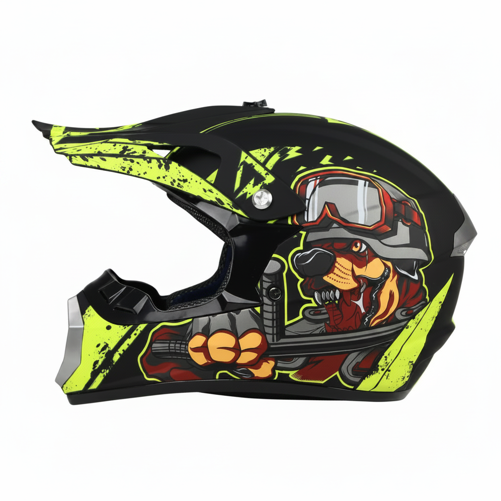 HOT UWALK 126 Motocross Helmet with DOT Certified