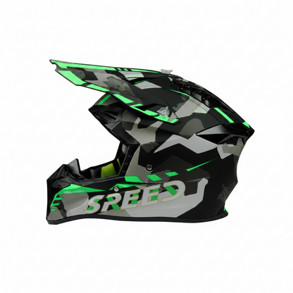 HOT UWALK 127 Off-Road Motorcycle Helmet with DOT Certified