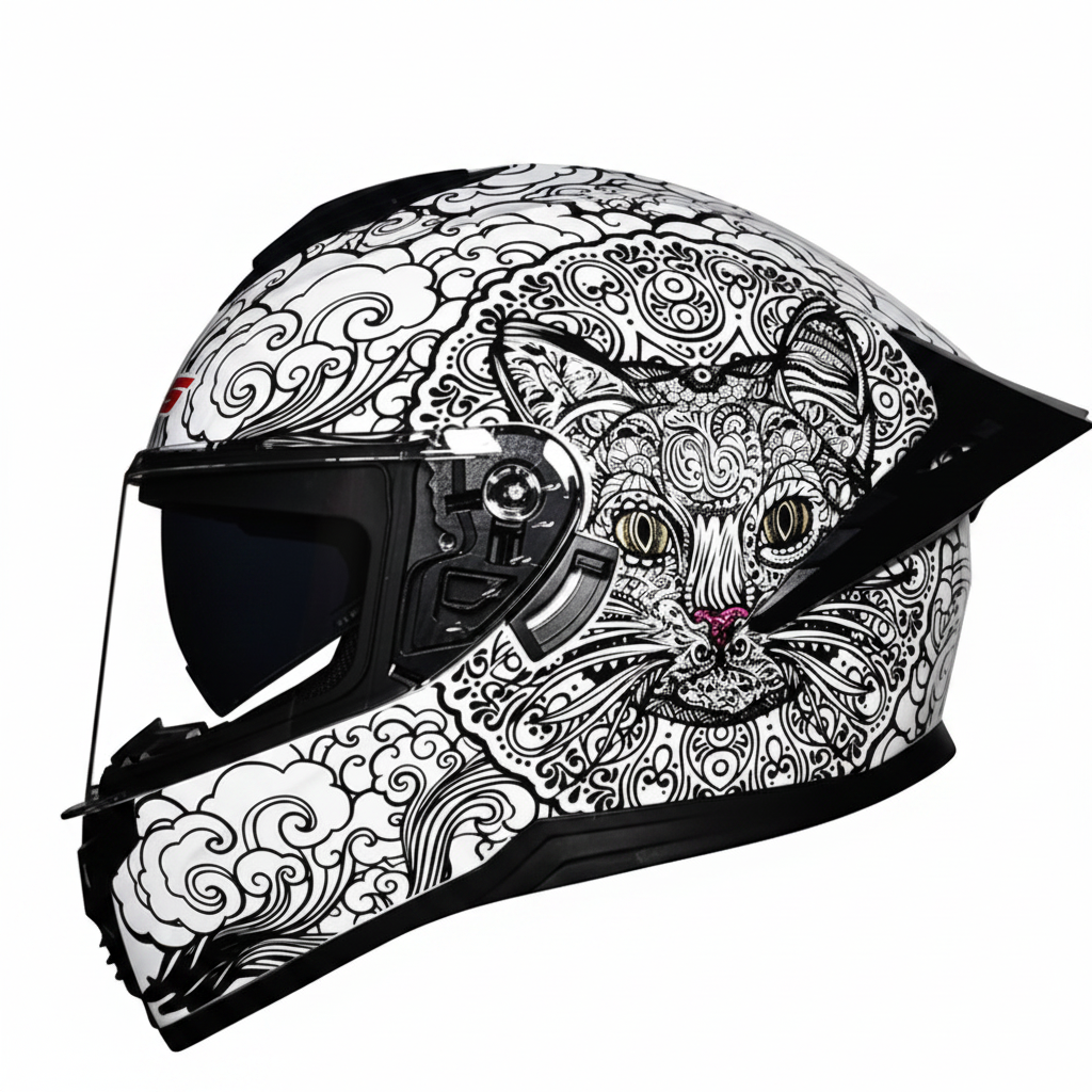 UWALK 703 Full Face Motorcycle Helmet