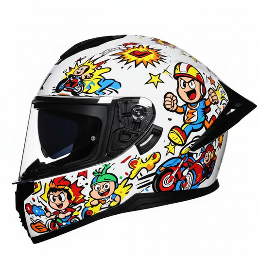 UWALK 703 Full Face Motorcycle Helmet